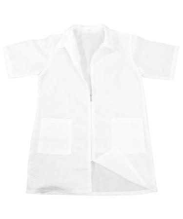 PLAFOPE Pet Grooming Work Wear Nylon Polyester Pet Grooming Aprons Grooming Apron Grooming Uniform White