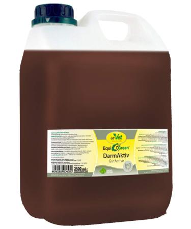 CDVet natural products Equigreen intestinal activity 2.5 liter - support of the intestinal condition - digestive problems - intestinal flora - immune system - valuable lactic acids+antioxidants+enzymes+vitamins