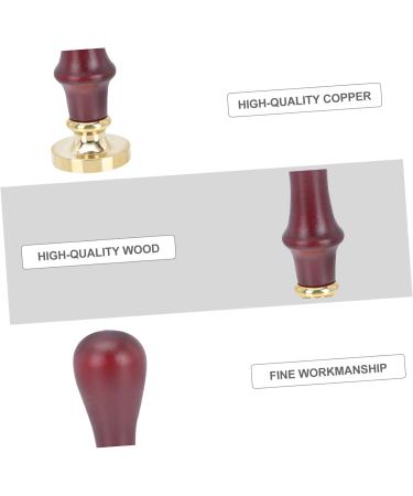 MUSISALY 3 Pcs Dispensing Plate Tool Espresso Hand Tamper Pressing Seal Mold Eye Makeup Tool Wooden Handle - Buy Online on SooperMarket.com