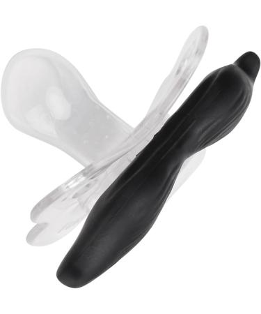 Cute Lip-Beard Pacifier | Eco-Friendly Silicone | Mini Wearable & Ergonomic Design | 7 Men Insulation Case - Buy Online on SooperMarket.com
