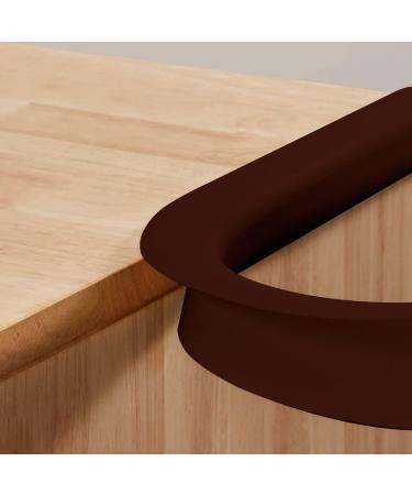 Baby Proofing Edge and Corner Guard Set - 2m / 6.5ft Furniture Bumpers with 8 Corner Guards - Pre-Taped Cushions in Brown - Child Safety Protectors - Buy Online on SooperMarket.com