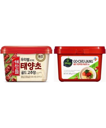 Chung Jung One Korean Hot Chilli Pepper Paste Gochujang Assorted 500g (Pack of 4) Choose Any 4 Customised Flavours - Buy Online on SooperMarket.com