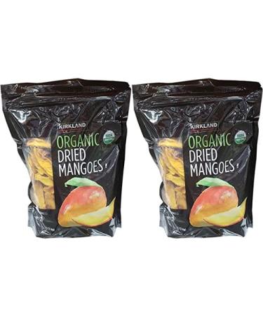 Kirkland Signature Organic Dried Mango, 40 Ounce (Pack of 2) 2.5 Pound (Pack of 2)