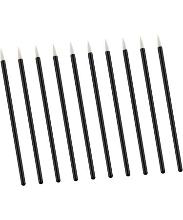 Mikinona 100pcs Eye Makeup Tools Cosmetics Brush 10X0.5X0.5cm White - Buy Online on SooperMarket.com