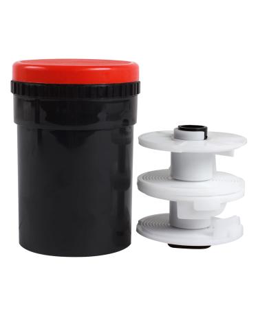 Universal Compact Developing Tank 2 Spiral Reel for Processing 120 135 126 127 B/W Film Camera Film Processing Equipment