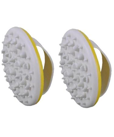TOSSPER 2pcs Soft Massage Brush Body Slimming Brush Spa Bath Exfoliat Massage Cellulite Reduction