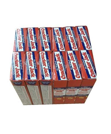 Cracker Jacks Original 12 Packs of 1 Oz Caramel Coated Popcorn & Peanuts