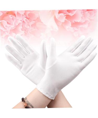 FOMIYES 9 Pairs Moisturizing Hand Gloves Moisturizer Gloves Jewelry Inspection Gloves Etiquette Gloves Food Gloves Moisturizing Gloves Soft Cotton Serving Gloves Elastic Gloves Clean Work - Buy Online on SooperMarket.com