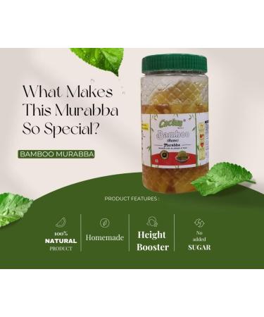 Saheli Homemade Bamboo/Bans Murabba "Height Improver and Immunity Booster" 400G - Buy Online on SooperMarket.com