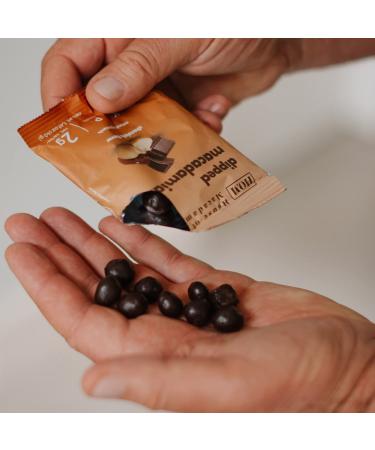 Macadamia Dipped Nuts Chocolate 12 x 1.41oz - Keto Vegan Paleo Gluten-Free Sugar-Free - Buy Online on SooperMarket.com