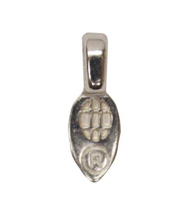Small Sterling Silver Plated Jewelry Bails - 25 Pack