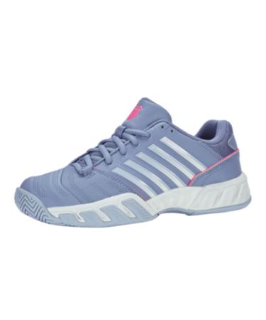 K-Swiss Women's Bigshot Light 4 Tennis Shoe 41.5 EU Infinity Blue Blush Blue Blizzard