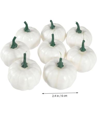 ABOOFAN 30 Pcs Halloween Simulation Pumpkin Hand Decor Paintable Pumpkin Decor Fake Pumpkin Fake Foam Pumpkins Pumpkin Toys Mini Pumpkin Unfinished Pumpkin Little Vacation Artificial White - Buy Online on SooperMarket.com
