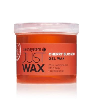 Salon System Just Wax Cherry and Jasmine Gel Wax Spa with A Succulent Aroma of Cherry Blossom 450g