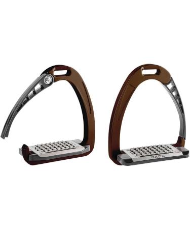 Buy Acavallo Busse Stirrups Arena ALUPRO Brown - Premium Quality International Shipping - Buy Online on SooperMarket.com