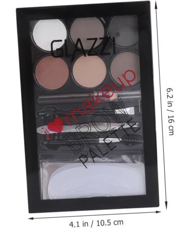 Mikinona 1 Set Eyebrow Powder Set Eyebrow Brush Eyeow Mp Pe Multifunctional Cosmetic Accessory Eyebrow Pencil - Buy Online on SooperMarket.com