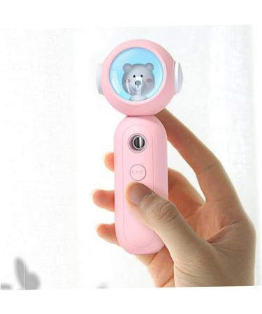 MUSISALY 1pc Mini Humidifier Handheld Facial Mister Nano Mister for Face Nano Mist Spray Nano Face Spray Pink 13.6x5.5cm Pink - Buy Online on SooperMarket.com