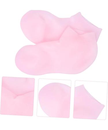 minkissy 2 Pairs Protective Socks Spa Socks Moisturizing Feet Sock Moisturizing Stocking Cracked Feet Socks Heel Sockss Foot Heel Protector Socks Women Socks Open Toe Socks Sebs Lotion Miss - Buy Online on SooperMarket.com