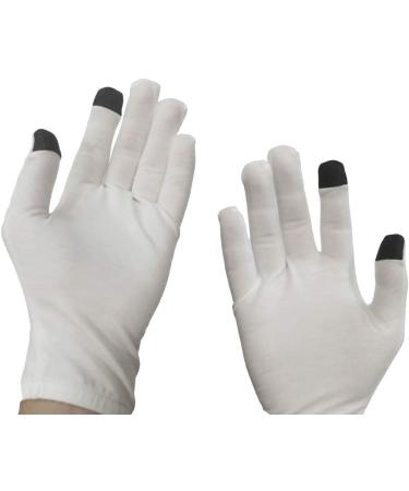Edenswear Tencel Moisturising Gloves for Adults - XL Black Zinc-Enriched for Eczema Relief - Buy Online on SooperMarket.com