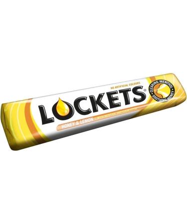 Lockets Throat Sweets Lozenges Honey & Lemon Hamper - 12 Tubes of 41g - Refillable Tin - Menthol & Eucalyptus - Buy Online on SooperMarket.com