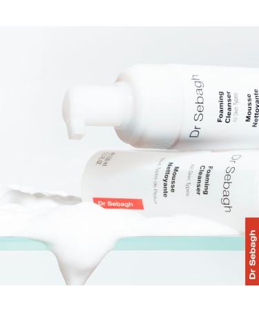 Dr Sebagh Foaming Facial Cleanser - Daily Purifying & Toning Foam for All Skin Types - 5.1 fl. oz. Face Wash for Women & Men - Buy Online on SooperMarket.com