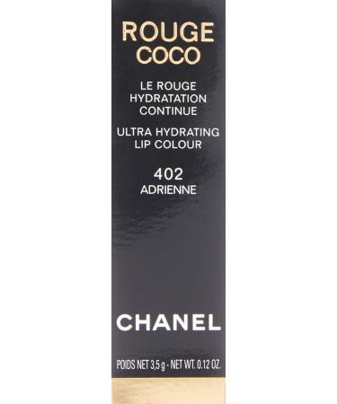 Chanel Rouge Coco Lipstick #402 Adrienne - Ultra Hydrating Cranberry Color for Women | 0.12 oz | International Shipping Available - Buy Online on SooperMarket.com