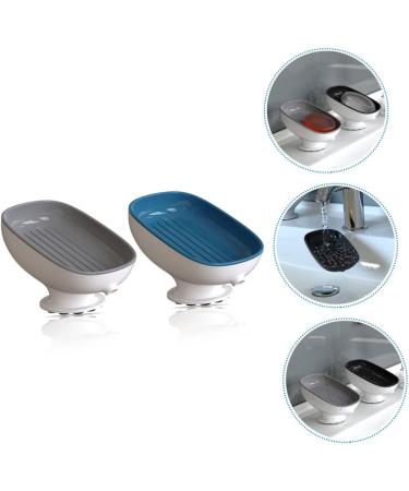 Ciieeo 2pcs Soap Box Rack No Punching The Hips Household Products - Buy Online on SooperMarket.com