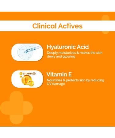 1% Hyaluronic Sunscreen SPF 50 Aqua Gel - Lightweight No White Cast Broad Spectrum & Blue Light Protection for Oily Dry Acne-Prone Skin | 80g - Buy Online on SooperMarket.com