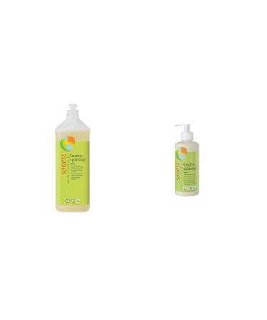 Organic Dishwashing Liquid Dishwashing Liquid Lemon Sonett (300ml + 1000 ml)