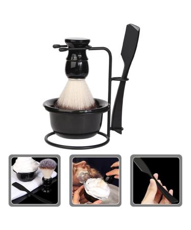 FOMIYES 3-in-1 Cleaning Brush Shaving Kit for Men - Shaving Brush Bowl Razor & Holder - Premium Male Grooming Set - Buy Online on SooperMarket.com
