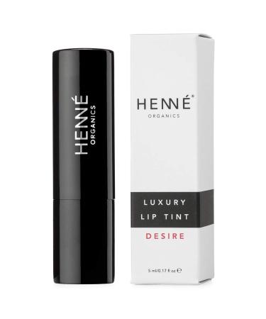 Henn Organics Luxury Lip Tint - Desire (Red) | Moisturizing Sheer Natural Color - Buy Online on SooperMarket.com