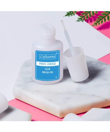 Professional Nail Glue for Acrylic Nails - Long Lasting & Quick-Drying 7ml - Buy Online on SooperMarket.com