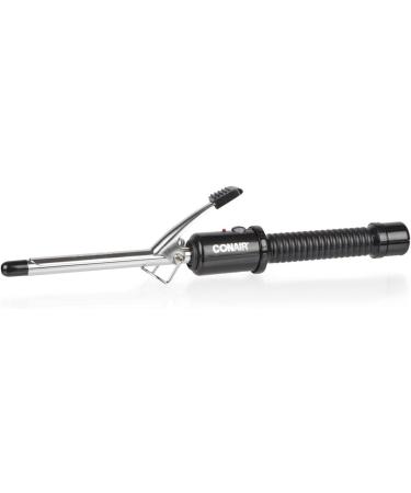 1/2 Inch 40 Heat Settings Auto Shutoff Ceramic Curling Iron - Silver | International Shipping Available - Buy Online on SooperMarket.com