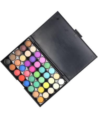 Angoily 3pcs 40 Pearly Colors Makeup Lustre for Eyeshadow Smoky Shadow Cosmetic Eye Ladies Matte Girls - Buy Online on SooperMarket.com