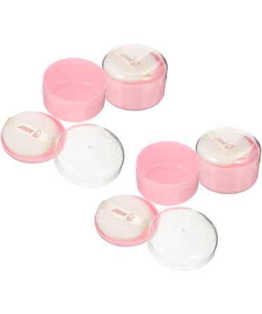 Kisangel Baby Powder 12 Pcs Body Powder Puff Box - Pink Compact Child Synthetic Sponge - Travel-Sized Baby Powder - Buy Online on SooperMarket.com
