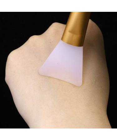 Facial Mask Brush Silicone Facial Mask Brush Hairless Face Makeup Applicator Mud Mask Brush DIY Mask Cosmetic Brush Blue - Buy Online on SooperMarket.com