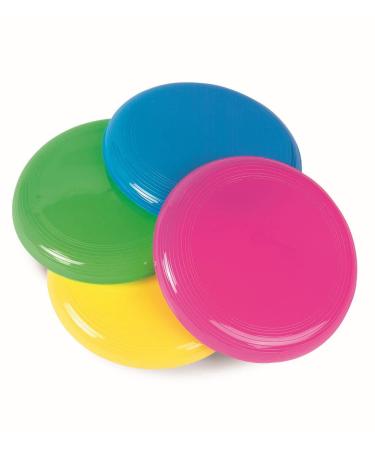 Fun Express Mini Flying Disks (Bulk Set of 72 Saucers) Outdoor Toys for Kids