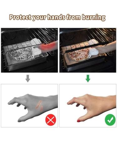 Buy Oven Protector 4 Pack | Silicone Heat Resistant Oven Guard for Child Safety - Black - Buy Online on SooperMarket.com