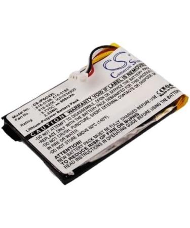 Replacement Battery for Apple iPod Photo 30GB 40GB | Compatible Part Numbers: 616-0183 616-0206 616-0215 | 900mAh/3.7V - Buy Online on SooperMarket.com
