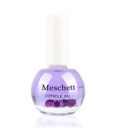 Cuticle Oil for Nails Cuticle Oil Contain Sweet Almond Oil for Nail Repair and Growth Treatment Nail Strengthener for Damaged Nails 15ml (Lavender)