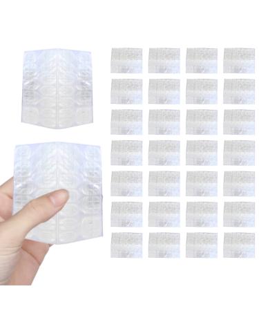 30 Sheets Nail Adhesive Tabs Nail Glue Stickers Double Sided Nail Jelly Glue for Manicure Decoration.