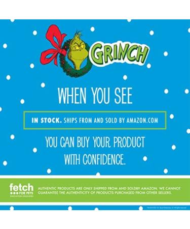 Dr. Seuss The Grinch Catnip Cat Toys 3 Pack - Small Catnip Infused Toys from The Grinch Who Stole Christmas Collection - 4 Inch Canvas Cat Toy for Cats - Buy Online on SooperMarket.com