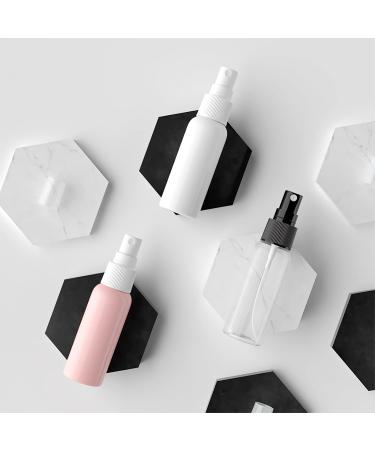 Buy 100PC Small 50ml Brown Plastic Spray Bottles - Travel Atomizers for Perfume & Cosmetics | Includes 4x Funnels - Buy Online on SooperMarket.com