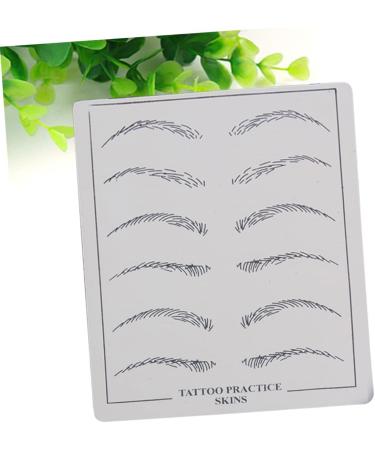 Angoily 6 Pcs Eyebrow Practice Skin Eyebrow Microblading Skin Eyebrow Training Skin Set - Buy Online on SooperMarket.com