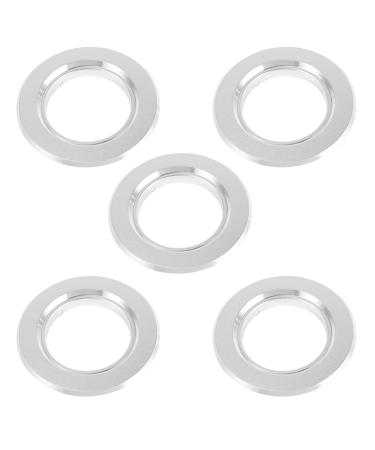balacoo 5pcs Bird House Predator Guards Stainless Steel Rings Excludes Different Bird Species and Protects The Entry Hole 65mm