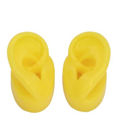 Kadimendium Reused Ear Mould 2PCS - Waterproof Silicone Ear Model for Acupuncture Practice - Buy Online on SooperMarket.com