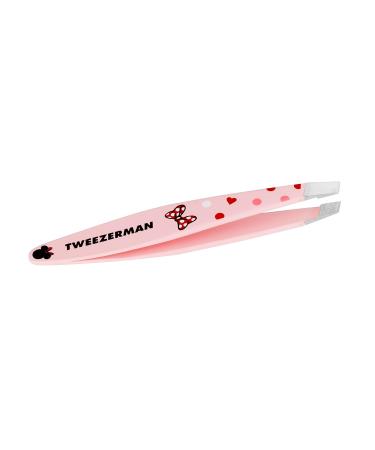 TWEEZERMAN Disney Minnie Mouse Bowtiful Brows Mini Tweezers - Slanted Amazon Exclusive for Perfect Brows | International Shipping Available - Buy Online on SooperMarket.com