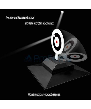 Automatic Airsoft Action Target with Trap Net Catcher - Reusable Training Targets for BB & Pellet Guns - Buy Online on SooperMarket.com