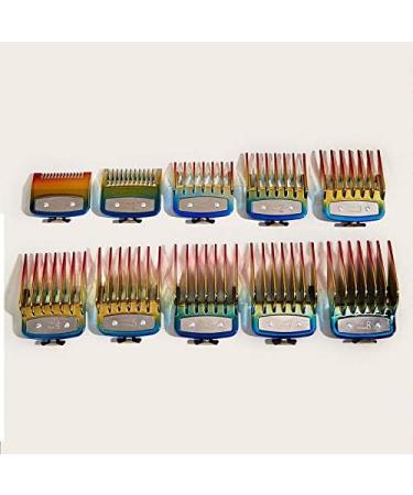 Dasertoe 10 Pieces Professional Hair Clippers Metal Guides Limit Comb Guards for Clippers - Buy Online on SooperMarket.com