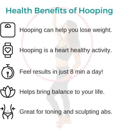 The Spinsterz Beginner Hoop - Weighted Fitness Hula-Hoop for Adults - Made in USA - X-Large 42 Diameter - Burgundy - Buy Online on SooperMarket.com